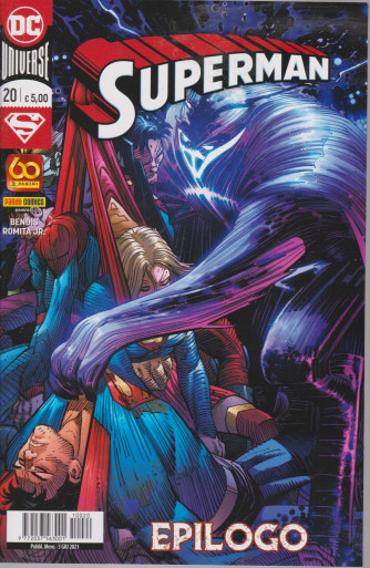 Superman -Epilogo - n. 20 - mensile - 3 giugno 2021