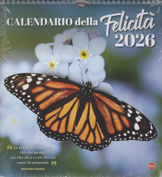 Calendario della Felicità 2026 (27x30 cm con spirale)