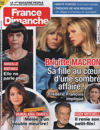 France Dimanche - n. 3987 - 27 janvier au 2 fevrier     2023- in lingua francese