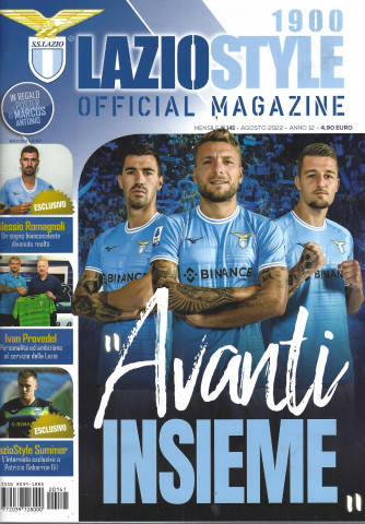 Lazio Style 1900 - Official magazine - n.141 - mensile - settembre 2022