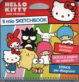 Hello Kitty and friends - il mio Sketchbook - n. 10 -11/3/2024 - bimestrale