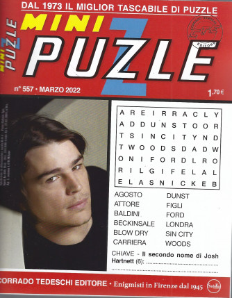 Mini Puzzle - n. 557 -marzo 2022 - mensile
