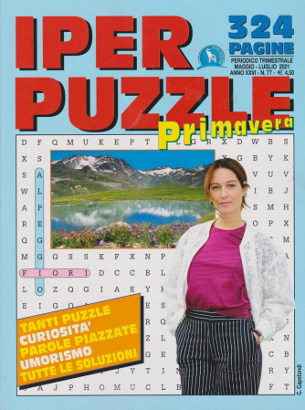 Iper Puzzle primavera - n. 77 - trimestrale - maggio - luglio  2021 - 324 pagine