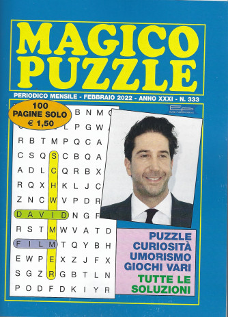Magico Puzzle - n. 333 - mensile -febbraio 2022- 100 pagine