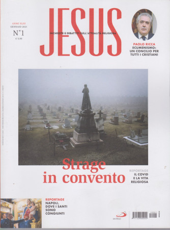 Jesus - n. 1 -Strage in convento -  gennaio 2021-