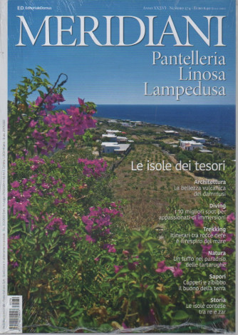 Meridiani -Pantelleria Linosa Lampedusa-  n. 274 -  27/7/2023 - bimestrale