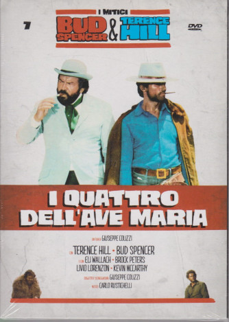 I Dvd di Sorrisi Speciale - I mitici Bud Spencer & Terence Hill - settima uscita - I quattro dell'Ave Maria-  febbraio  2021