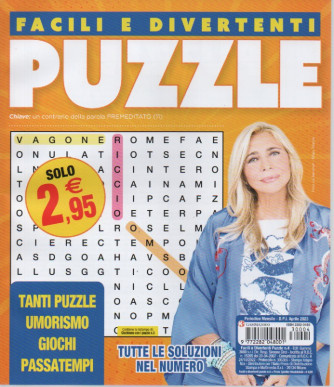 Facili e divertenti puzzle - n. 4 - mensile - aprile   2023