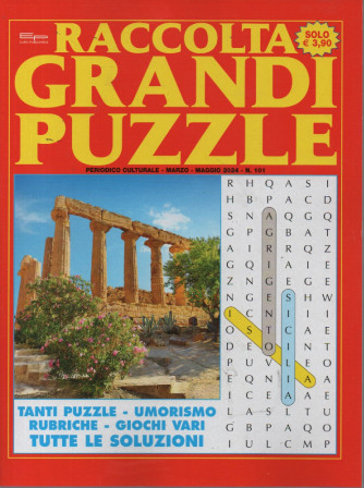 Raccolta Grandi puzzle - n. 101 - marzo - maggio 2024