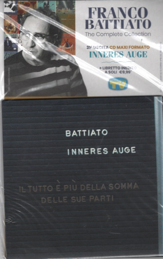Cd Sorrisi Collezione- Franco Battiato -31°uscita - Inneres auge -  cd maxi formato + libretto inedito  - 06/05/2022 - settimanale
