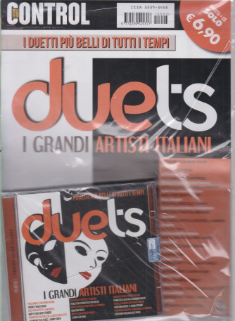 Saifam Music Control - Duets - I grandi artisti italiani - n. 3 - rivista + cd - giugno - luglio 2021- bimestrale