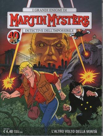 I grandi enigmi di Martin Mystere - Detective dell'impossibile -  L'altro volto della verità - n. 396 - mensile - 10 febbraio  2023