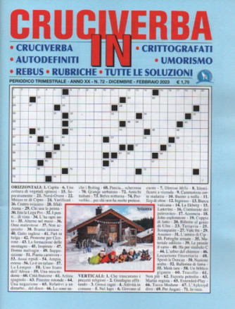 Abbonamento Cruciverba In (cartaceo  trimestrale)