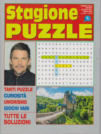 Stagione Puzzle - n. 102 - trimestrale - giugno .- agosto 2021