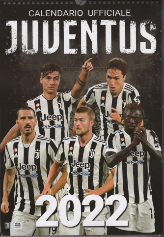 Calendario Ufficiale 2022 Juventus - cm. 29 x 41.5 c/spirale