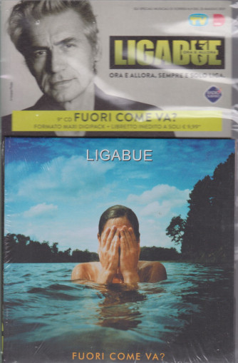 Cd Sorrisi Collezione 2 - n. 22- Ligabue  -9° cd -Fuori come va?-    25/5/2021 - settimanale - formato maxi digipack + libretto inedito -
