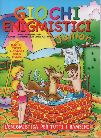 Giochi enigmistici Junior - n. 80 - bimestrale - agosto - settembre  2023