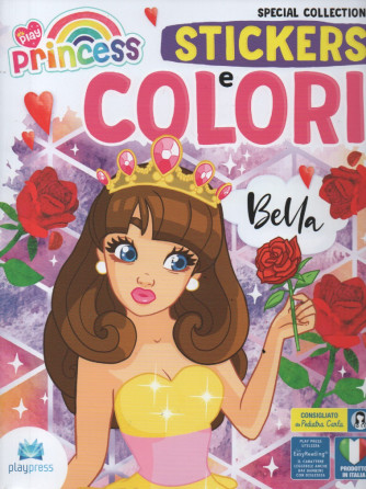 Play Princess - Stickers e colori - bimestrale - n. 23 - giugno - luglio 2023