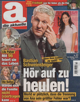 Die Aktuelle - Uscita n.43 - 28 Ottobre 2025 - Settimanale - In lingua tedesca
