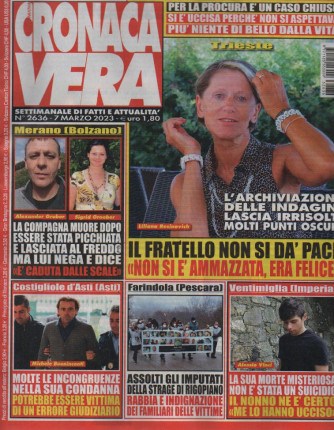 Nuova Cronaca Vera - n.2636 - 08/03/2023 - settimanale