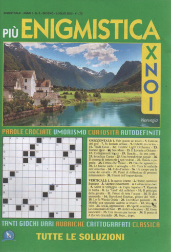 Più Enigmistica per noi - n.3 - Bimestrale - giugno - luglio  2023