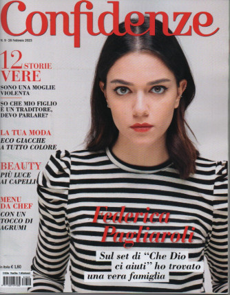 Confidenze - n. 9  -28 febbraio  2023 - settimanale