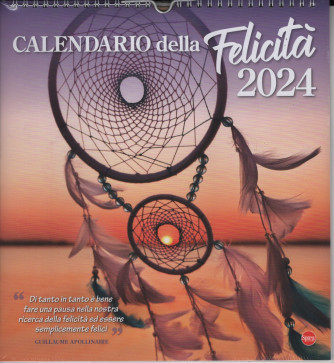 Calendario 2024 della Felicità - cm. 27.5 x 30 con spirale