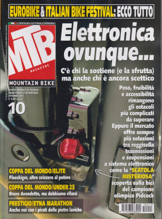 Mtb Magazine - n. 10 - mensile -ottobre  2021