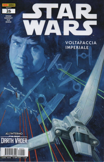 Star Wars - n. 26  -Voltafaccia imperiale -  mensile - 13 aprile    2023