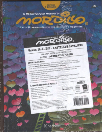 IL MERAVIGLIOSO MONDO DI MORDILLO -   27°USCITA - ALBO "Castelli e cavalieri" + POSTER DA COLLEZIONE