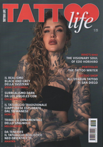 Tattoo life - n. 143 - bimestrale - luglio - agosto 2023