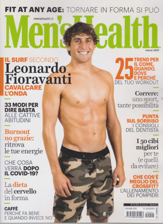 Men's Health - n. 224 - marzo  2021 - mensile