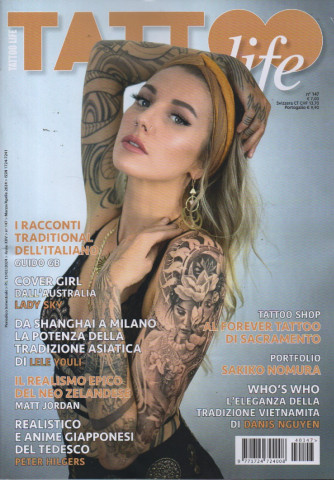Tattoo life - n. 147- bimestrale - marzo - aprile  2024