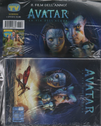 Sorrisi e Canzoni tv + il dvd  - Avatar - La via dell'acqua-   rivista + dvd