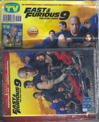Sorrisi e canzoni tv + Fast & Furious 9 - The fast saga  - rivista + dvd