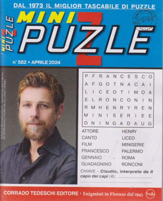 Mini Puzzle - n.582 -aprile    2024 - mensile