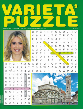 Varietà puzzle - n. 125 - aprile - maggio  2024 - bimestrale