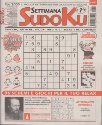 Abbonamento Settimana Sudoku (cartaceo  settimanale)