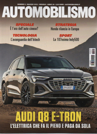 Automobilismo - n. 5- mensile -maggio    2023