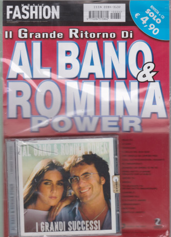 Music Fashion Var.86 -Il grande ritorno di Al Bano & Romina Power  - rivista + cd - I grandi successi
