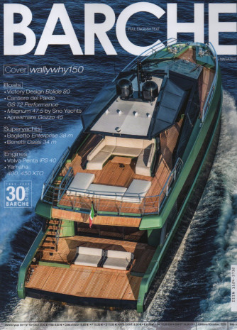 Barche - n. 10 - mensile - ottobre 2023 - italiano - inglese