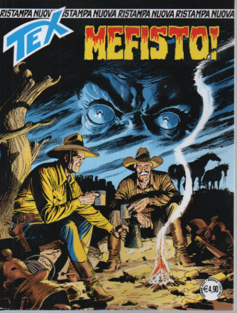 Nuova Ristampa Tex -Mefisto!- n.501 -  16 gennaio 2024 - mensile