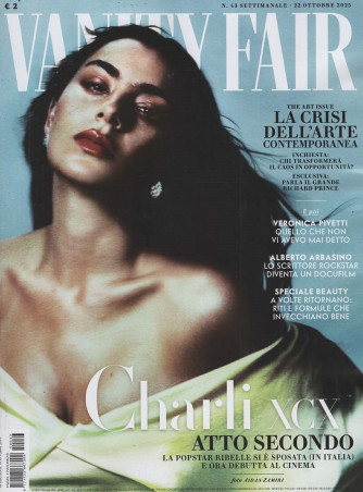 Vanity Fair - Charli xcx - Uscita n.43 - 16 Ottobre 2025 - Settimanale