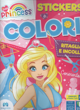 Play Princess - Stickers e colori - bimestrale - n. 21 - febbraio - marzo 2023
