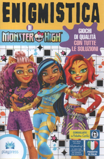 Enigmistica di Monster High - n.3  - marzo - aprile  2024 - bimestrale