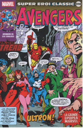 Super Eroi Classic - nº318 -Avengers  -   settimanale