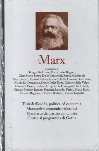 Grandi filosofi -Marx-  n. 17 -     settimanale -23/9/2023 - copertina rigida
