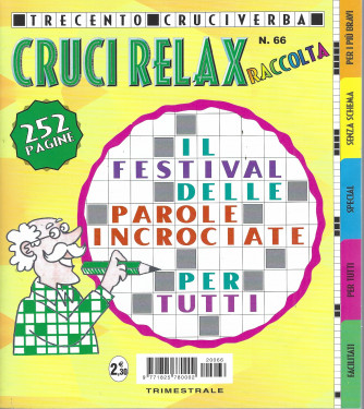 Raccolta Cruci Relax - n. 66 - trimestrale -giugno - agosto 2022 - 252 pagine