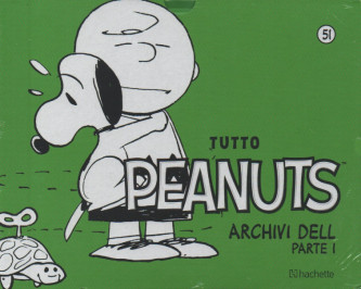 Tutto Peanuts  Archivi dell parte I- n. 51 -16/9/2023 - settimanale - copertina rigida