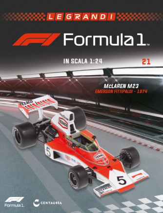 Le Grandi Formula 1 - Nº 21 McLaren M23 - Emerson Fittipaldi -1974